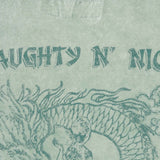 NAUGHTY N' NICE "DRAGON'S LUCK" TEE IN TEMPLE JADE