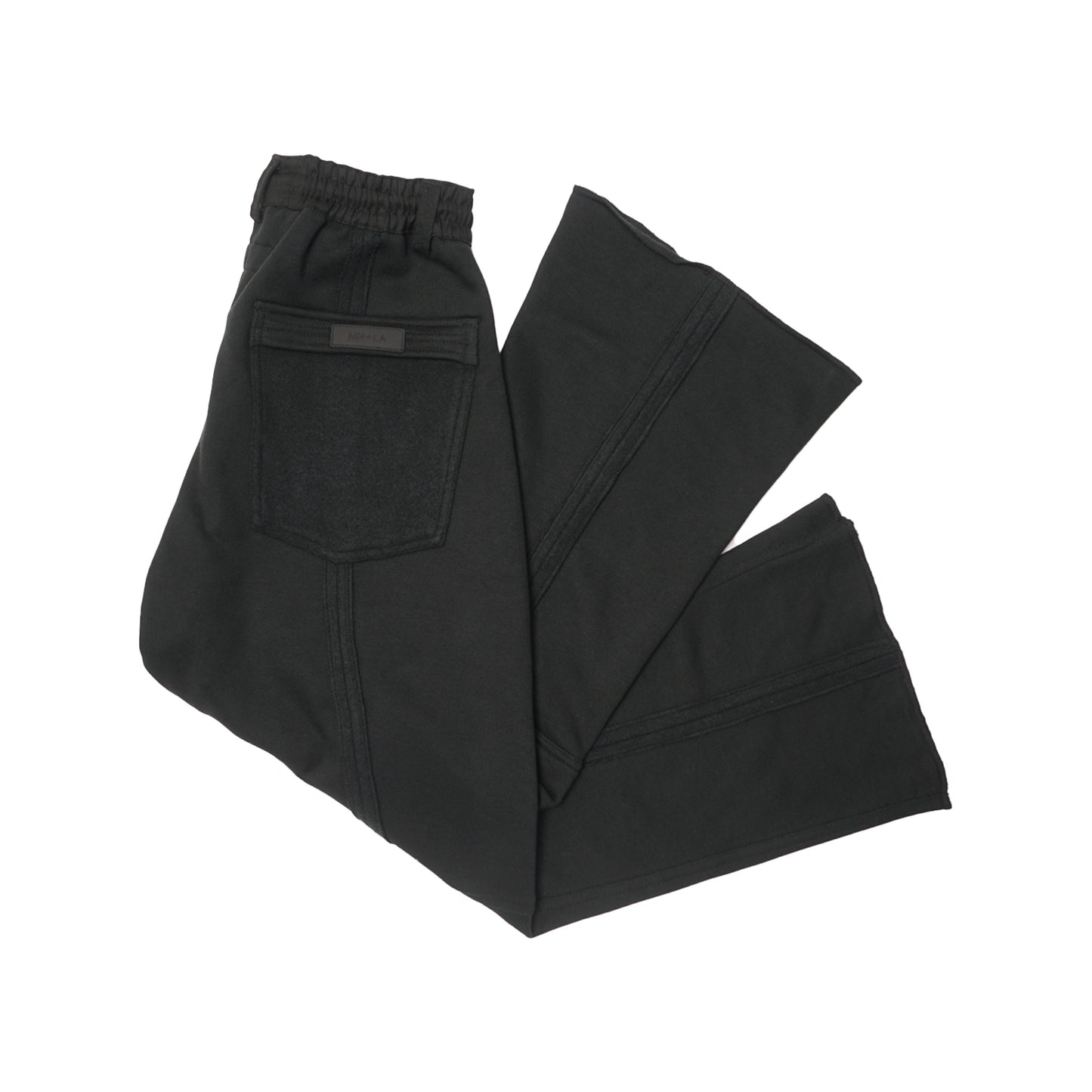CROSS FORGED PANTS IN CAVIAR