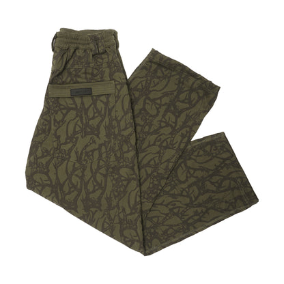 "VINES AND THORNS" OVERPOCKET PHAT PANTS IN OLIVE