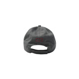 "HITTER" V3 6 PANEL HAT IN ANTHRACITE/RARRI RED