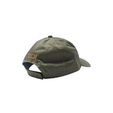 "HITTER" V3 6 PANEL HAT IN OLIVE/CANARY