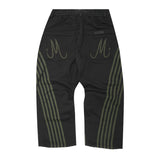 "COPACABANA" M+ PHAT PANTS IN ANTHRACITE/MOSS