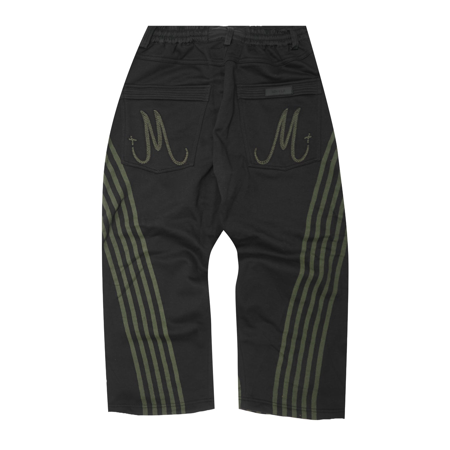 "COPACABANA" M+ PHAT PANTS IN ANTHRACITE/MOSS