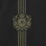 "COPACABANA" HOODIE IN ATHRACITE/MOSS