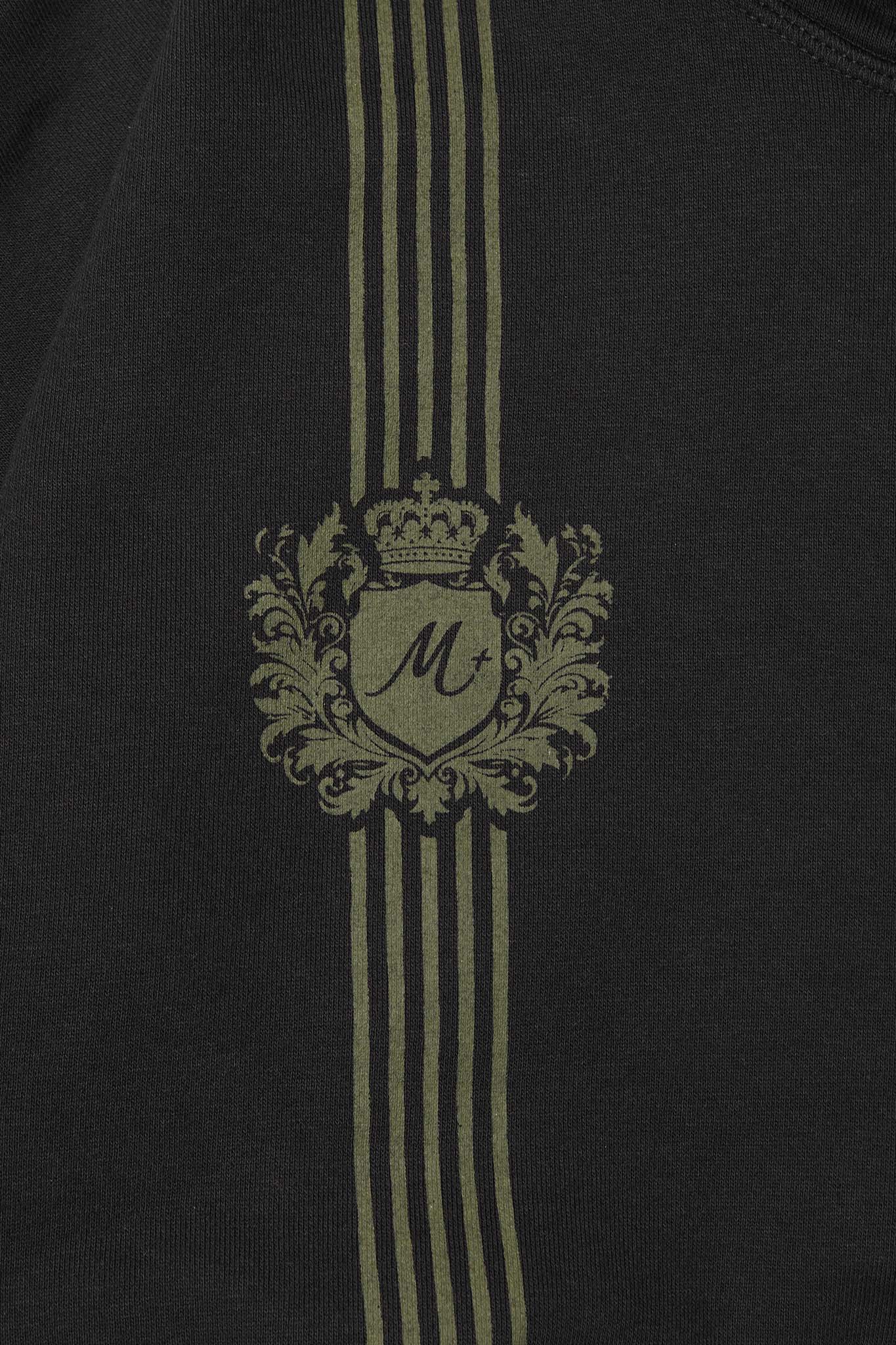 "COPACABANA" HOODIE IN ANTHRACITE/MOSS