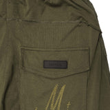 M+ VEINS PANTS IN OLIVE