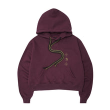 "BALANCE" HOODIE IN WINE