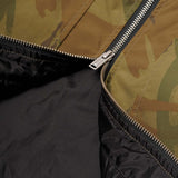 "FLOW" BOMBER JACKET IN JUNGLE CAMO
