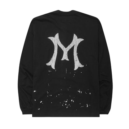 "HITTER" V3 LONGSLEEVE LITE TEE IN BLACK ICE