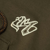 M'$ RIFT HOODIE IN OLIVE