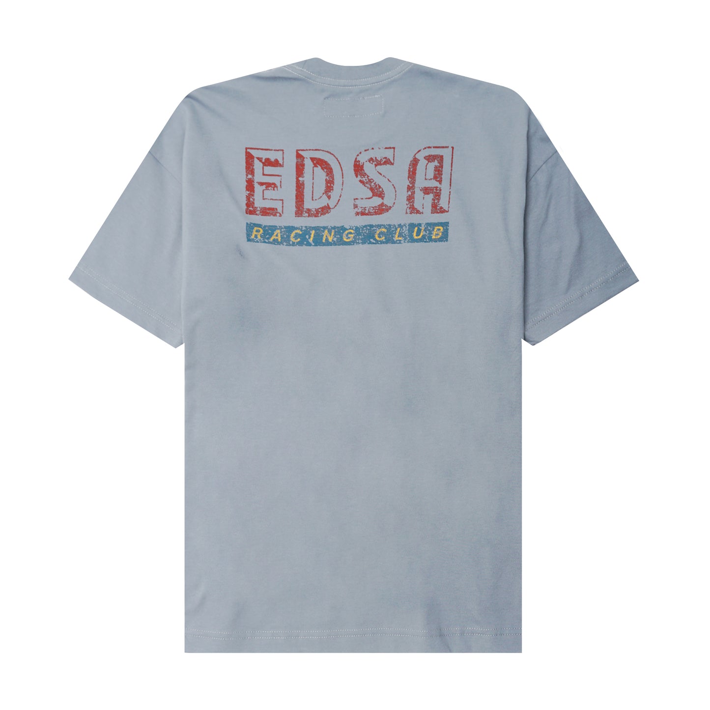 "EDSA RACING CLUB" TEE IN GLACIER
