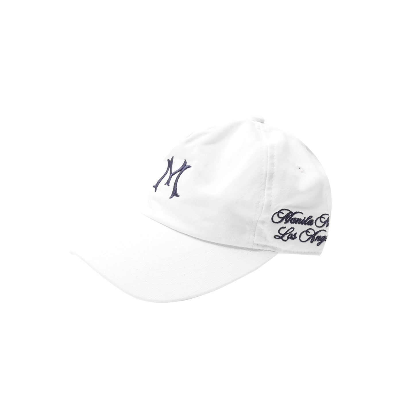 "HITTER" V3 5 PANEL HAT IN WHITE/NAVY