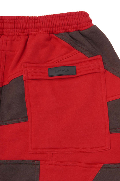 NEEDLEWORK HOUSE SHORTS IN BLOOD WOOD