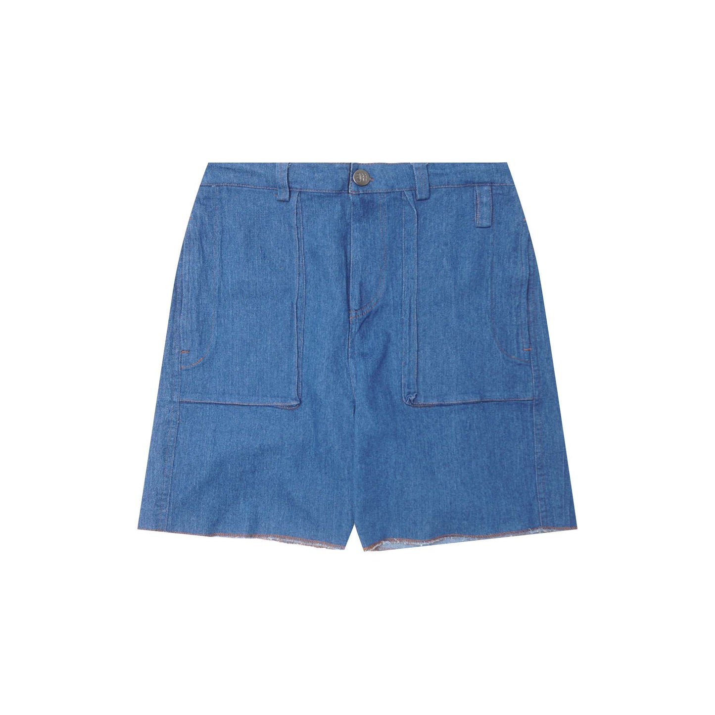 "TRUE BLUE" OVERPOCKET PHAT SHORTS