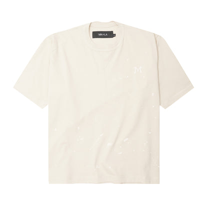 "HITTER" V3 MILITIA MOCK NECK LITE TEE IN POWDER PINK