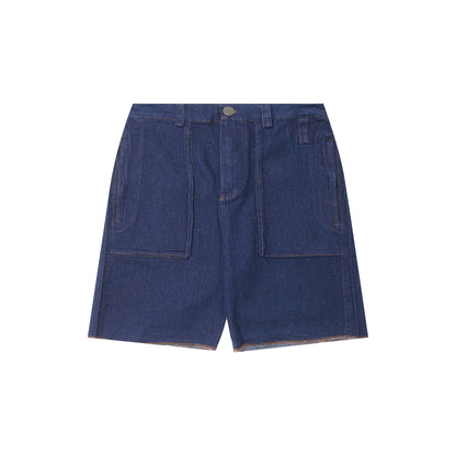 "COLD NAVY" OVERPOCKET PHAT SHORTS