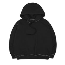CONTRAST CLASSIC HOODIE IN ANTHRACITE