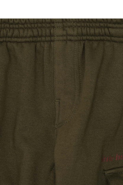 LITTLE HUMAN™ CARGO LOUNGE PANTS IN OLIVE
