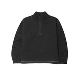 LITTLE HUMAN™ QUARTER ZIP IN ANTHRACITE/OLIVE