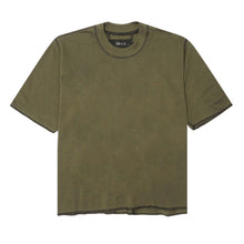 EXO™ PIQUE MOCK NECK TEE V5 IN OLIVE/ANTHRACITE