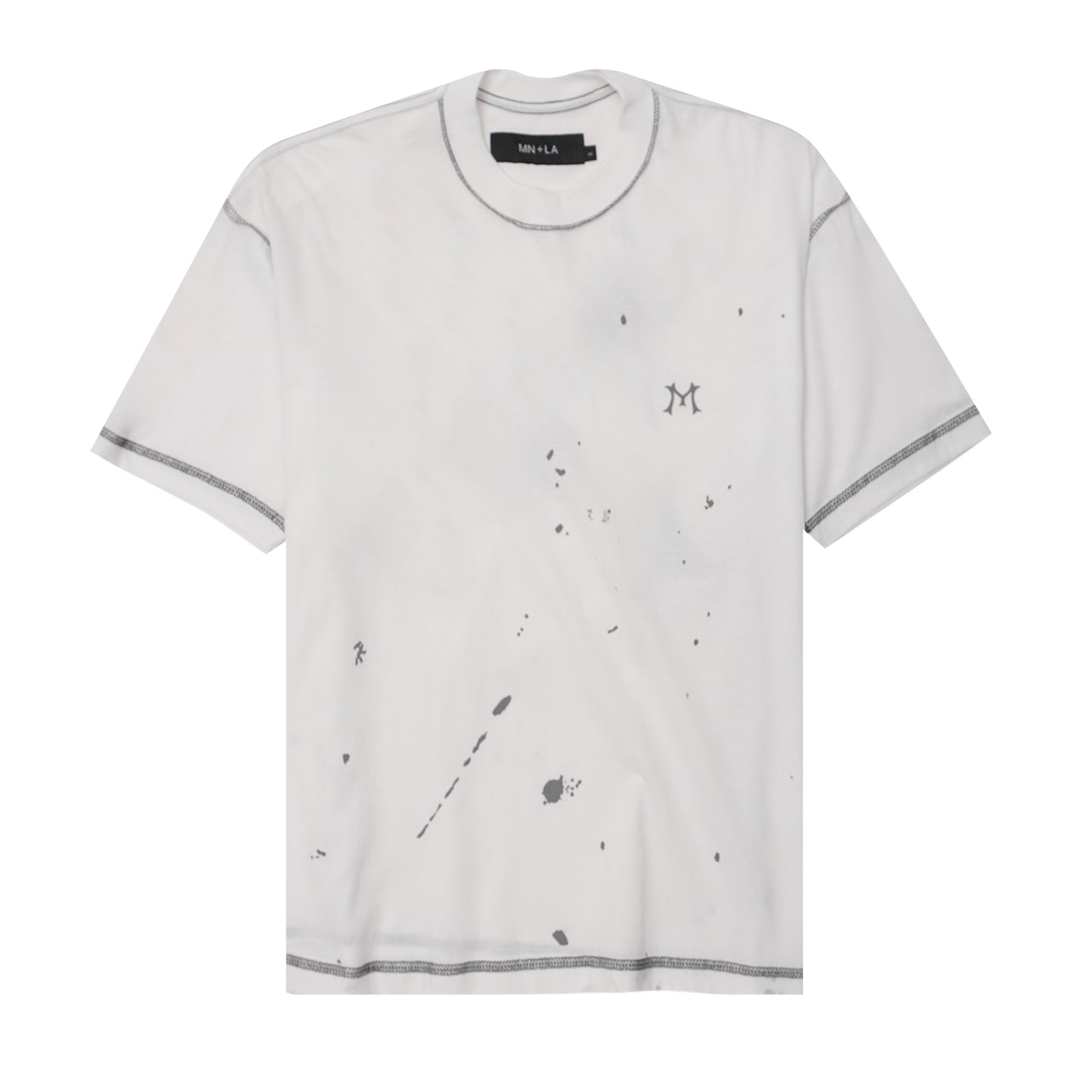 "HITTER" V3 BOX TEE LITE TEE IN WHITE