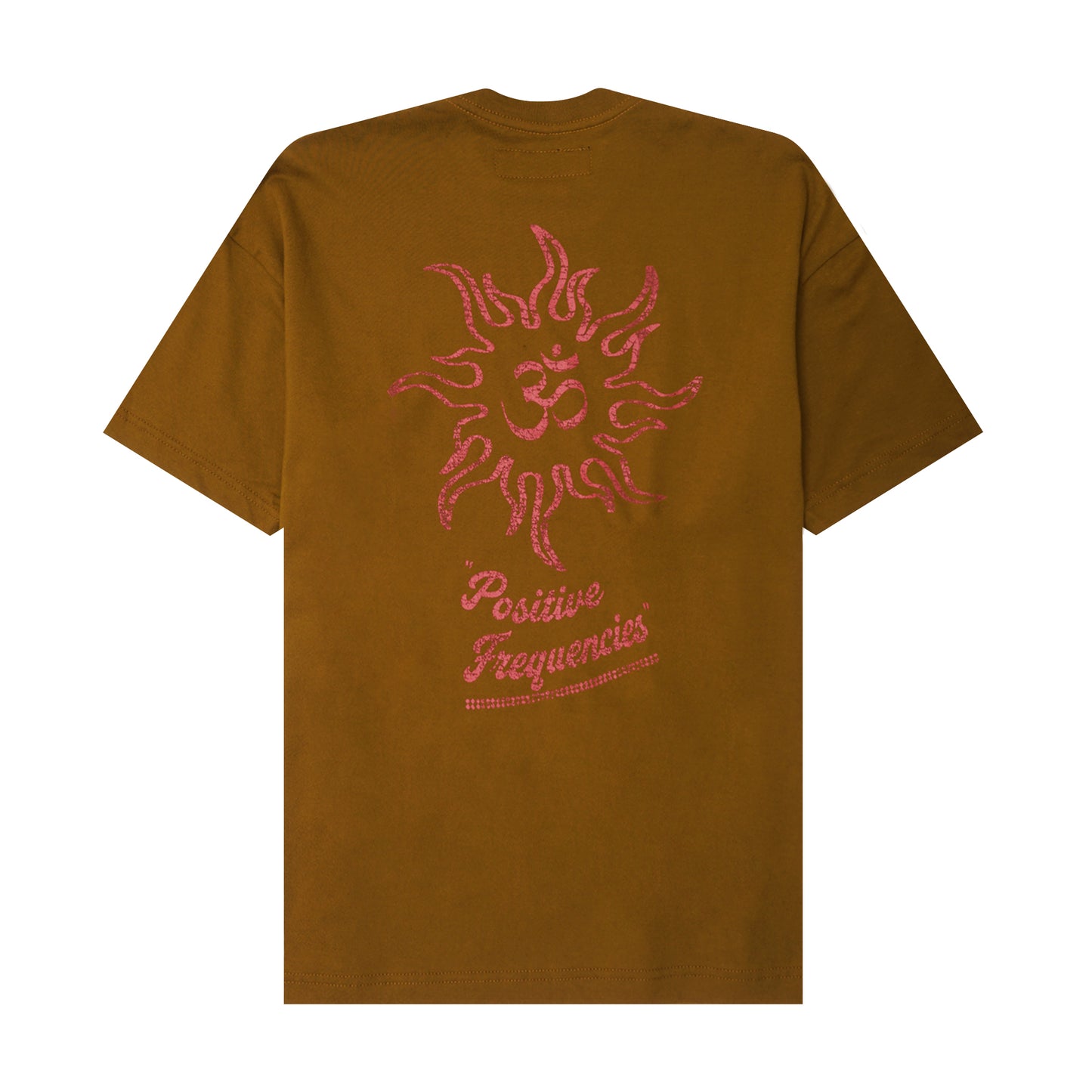 "POSITIVE FREQUENCIES" TEE IN RUST