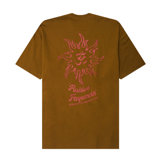 "POSITIVE FREQUENCIES" TEE IN RUST