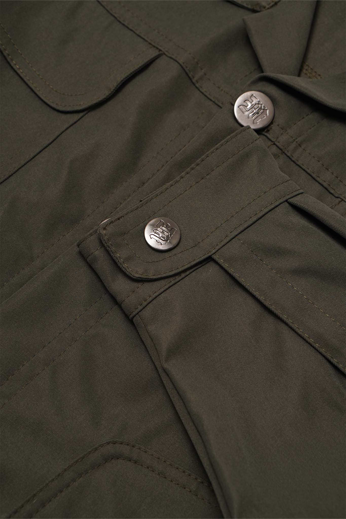 TRUCKER JACKET V2 IN OLIVE