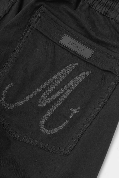 INCA BOOTCUT PANTS IN CAVIAR