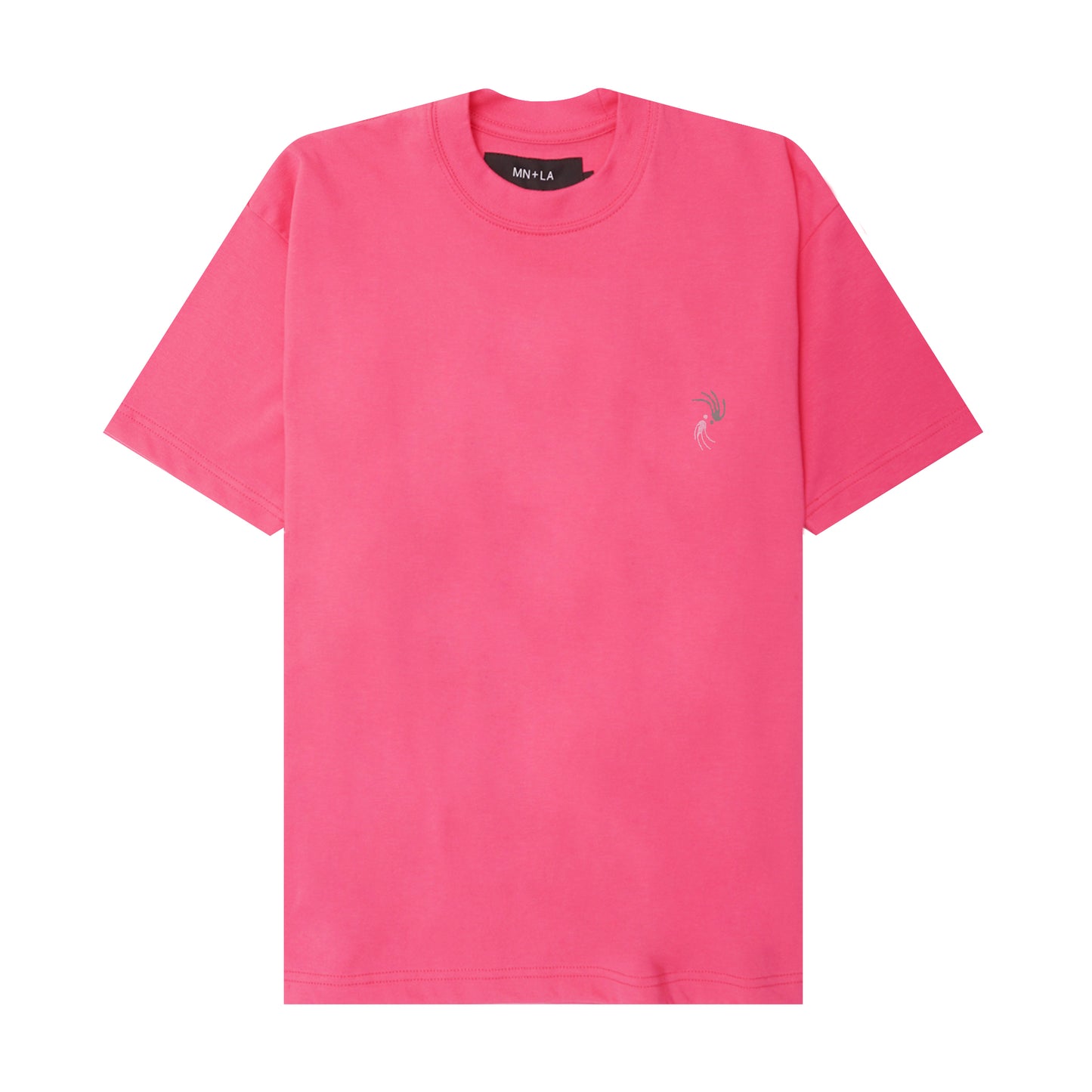 "LIMBO" ULTRA HEAVY TEE IN STATIC PINK
