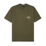 TWIN M'$ LOUNGE TEE IN OLIVE