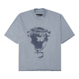 "CROWN OF THORNS" TEE IN GLACIER