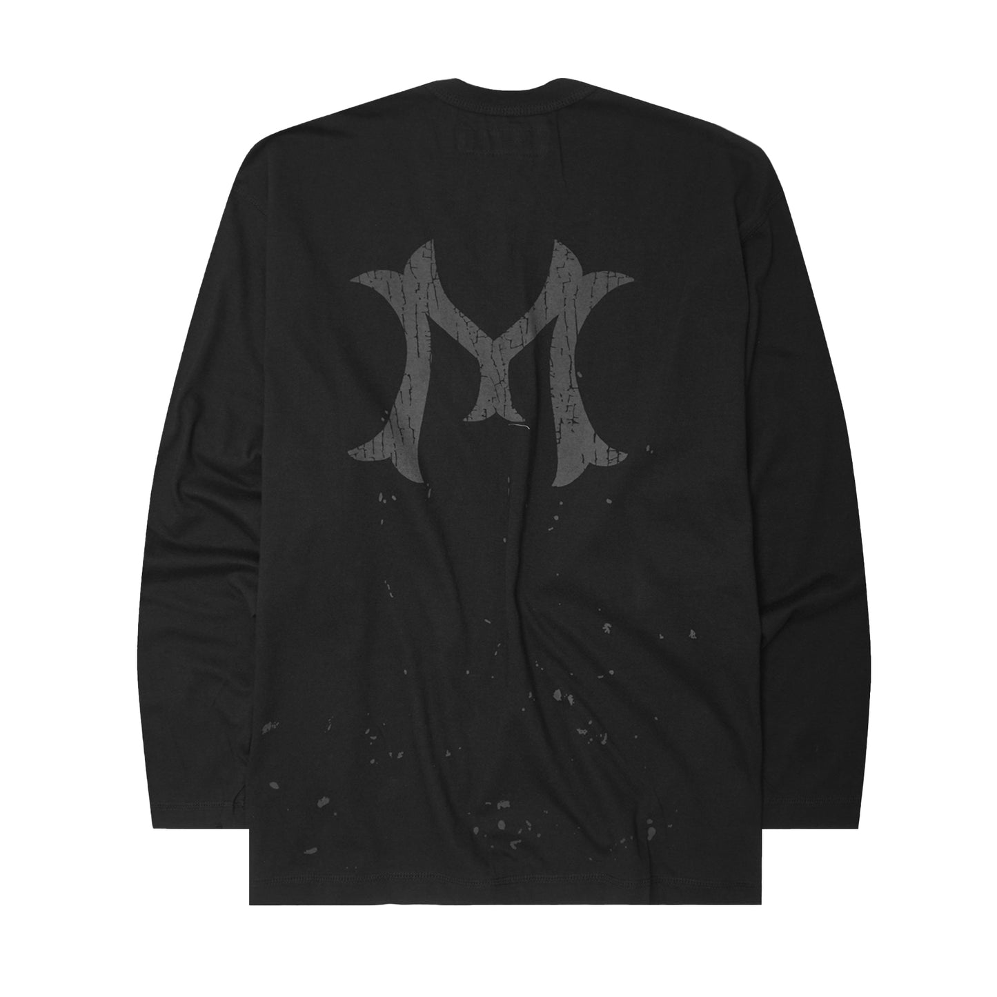 "HITTER" V3 LONGSLEEVE LITE TEE IN RAVEN