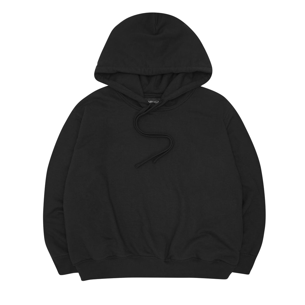 CLASSIC RAW HOODIE IN ANTHRACITE