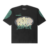 "ECHOES OF HEAVEN" TEE IN ANTHRACITE