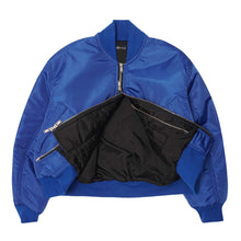 STEALTH BOMBER JACKET IN AZURITE