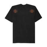 "COLLIDE" INSIDE OUT TOPSHELF TEE IN PERSIMMON