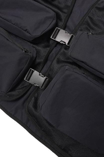 UTILITY VEST IN MIDNIGHT NAVY