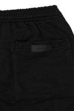 FRENCH TERRY RAW FINISH SWEATSHORTS IN ANTHRACITE