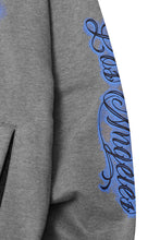 "CITY OF ANGELS" HOODIE IN HEATHER GREY