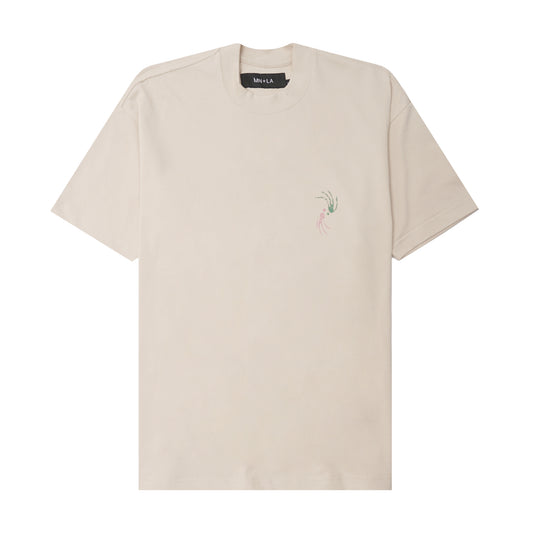 "LIMBO" ULTRA HEAVY TEE IN OAT