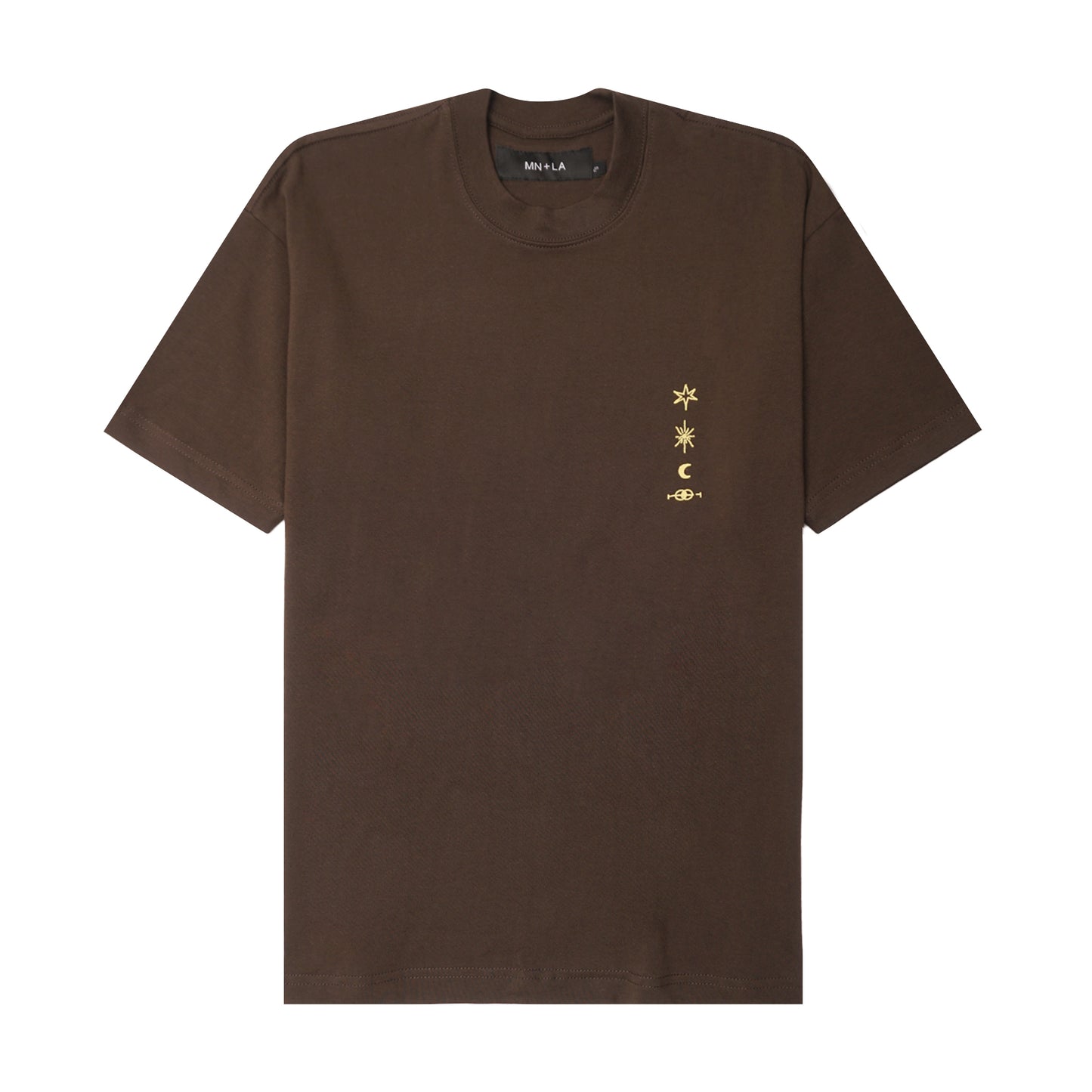 "ETERNAL RYTHM" ULTRA HEAVY TEE IN WOOD