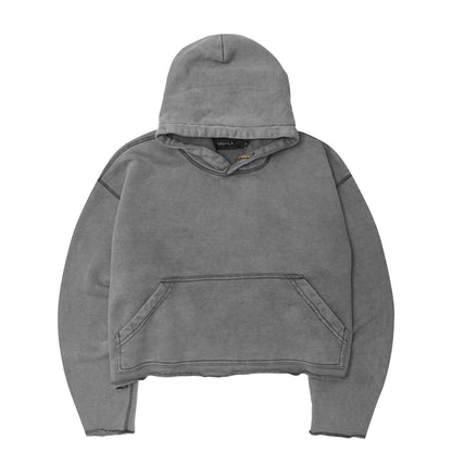 "CONCRETE" CUTOFF HOODIE