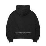 "COUGAR" HOODIE IN CAVIAR