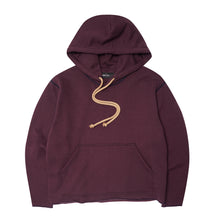 EXO™ CUTOFF HOODIE IN WINE/NAVY