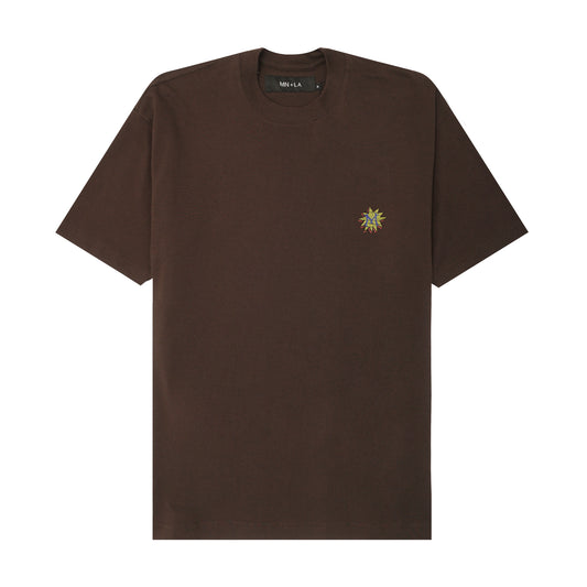 "CARNIVAL" ULTRA HEAVY TEE IN WOOD