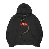 "CHOKE" HOODIE IN ANTHRACITE