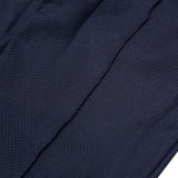 PLEATED BOOTCUT PANTS IN HAGUE BLUE