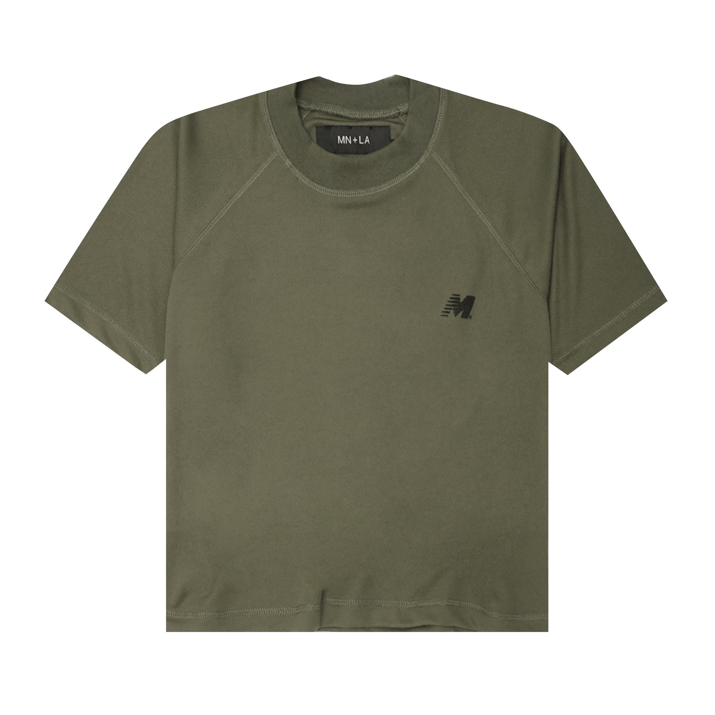"ARE WE THERE YET?" TEE IN OLIVE