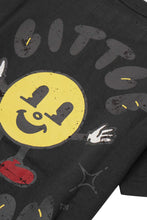 "SMILEY" LITTLE HUMAN™ TEE IN CHARCOAL GREY